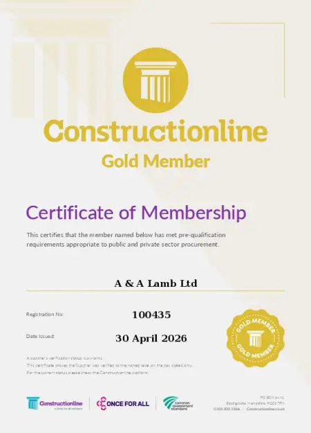 Constructionline Gold 2027